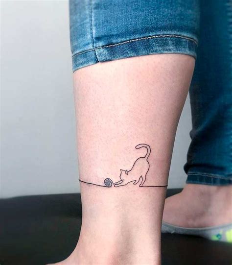 tatuaje de gato sencillo|tatuajes de gatos significado.